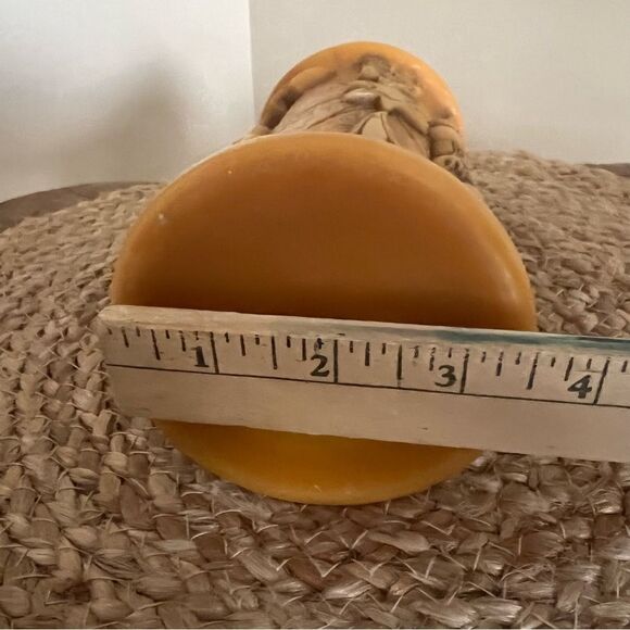 VINTAGE Hand Carved Nutcracker Holiday Candle - Picture 10 of 15